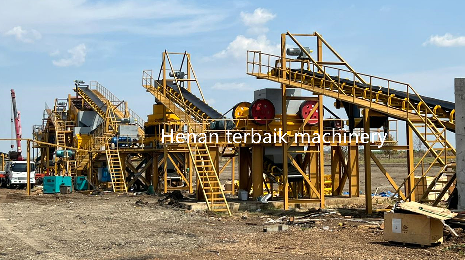 250tph Granite Crushing Plant Applied in Ethiopia