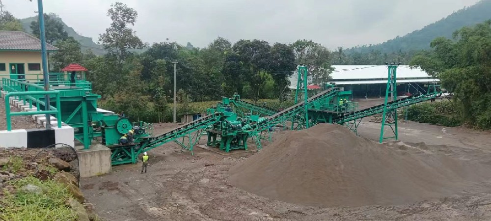 300 tph Stone Crusher Plant in Sulawesi in indonesia