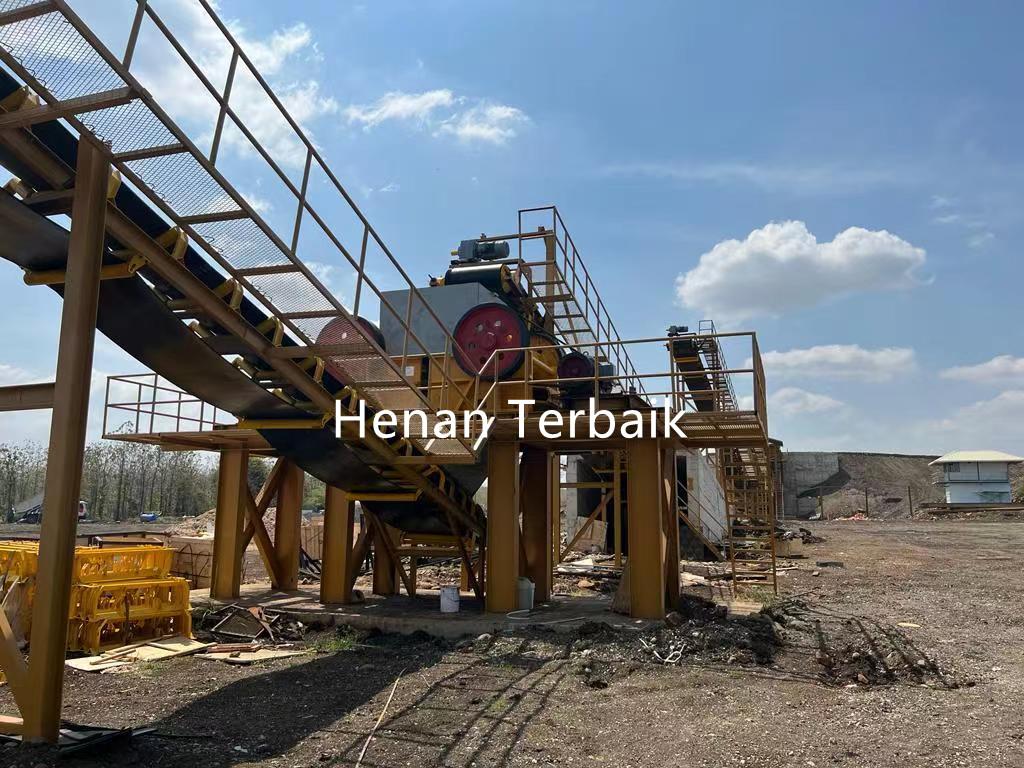 pebble crushing plant