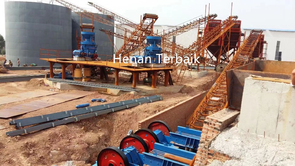1000TPH Mountain Stone Crushing Plant In Middle East