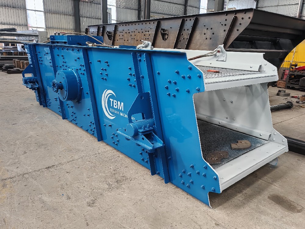 ZSW 4911 Vibrating feeder and two sets 2YK1860 vibrating screen to Cango