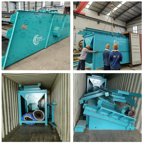 Chinese hot sale separtor vibrating screen with sand washer plant for sale