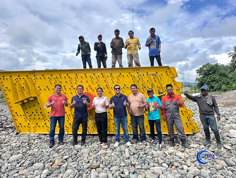 Henan Terbaikmachinery Delivers High-Efficiency 200-300TPH River Stone Separator Plant in Tagum, Dav