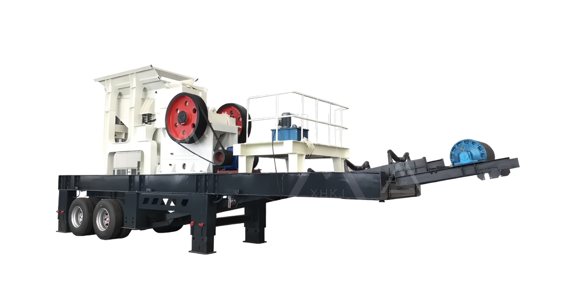 Modern Stone Crusher Machine Manufacturer Mobile Jaw Crusher Plant
